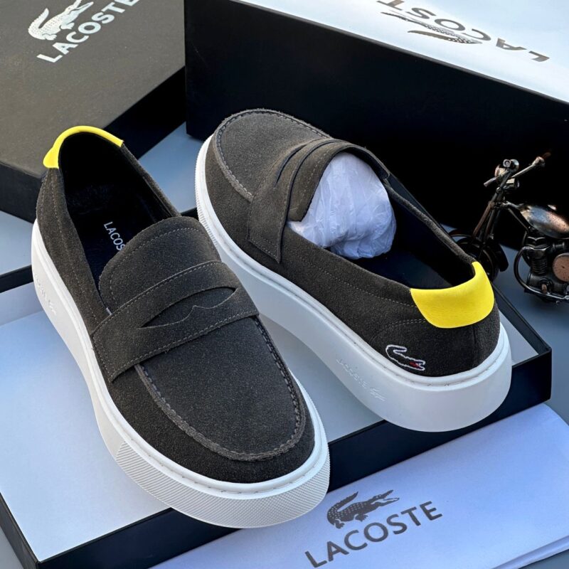 Lacoste high quality suede shoe