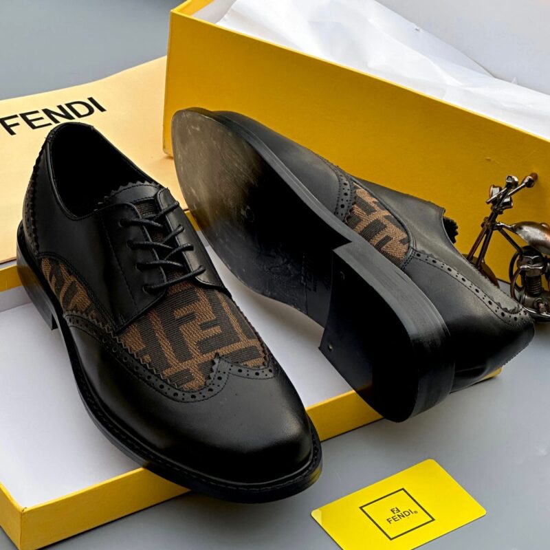 Fendi top quality leather shoe