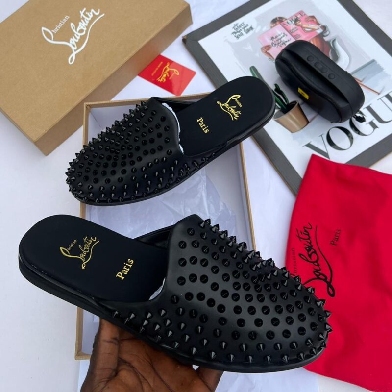 Christian louboutin top quality half shoe