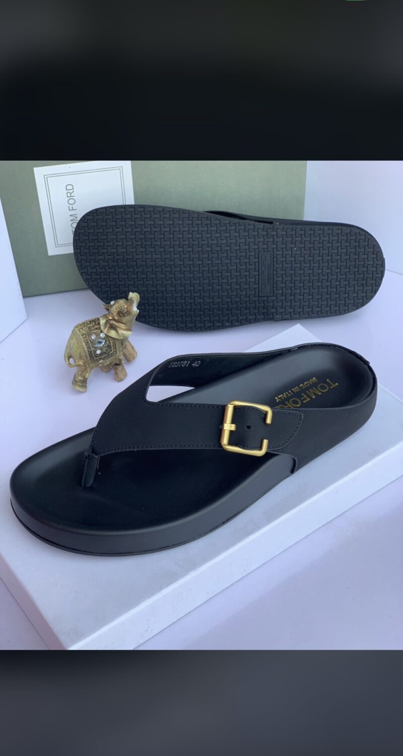 Tomford leather slippers