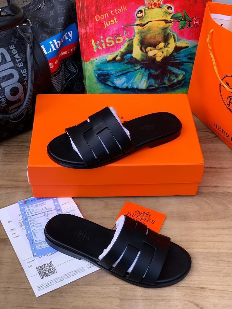 Hermes top quality slippers