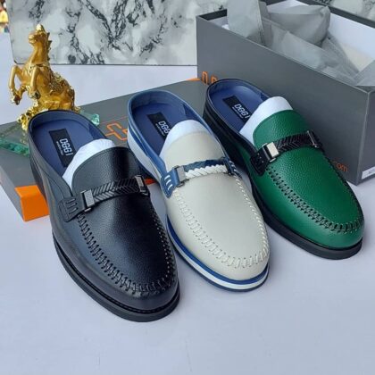 Oggi classic leather half shoe