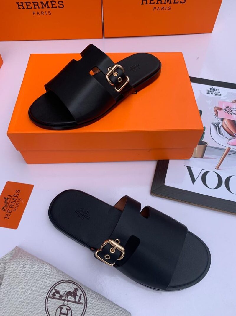 Hermes top quality slippers