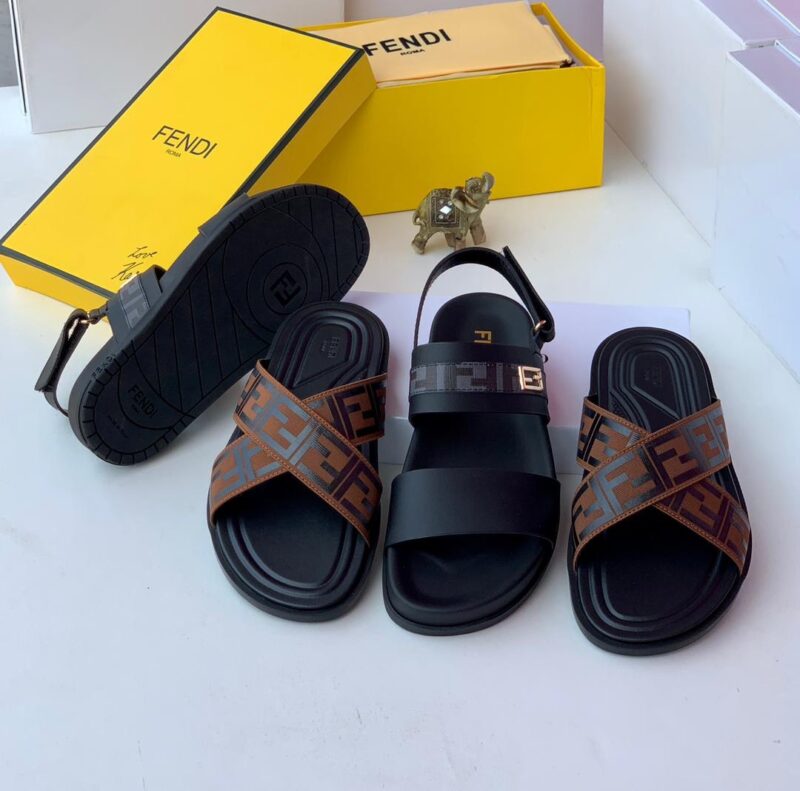 Fendi Quality Leather Sandals - Image 3