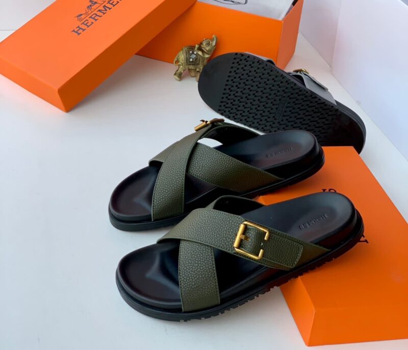 Hermes Quality Leather Sandals