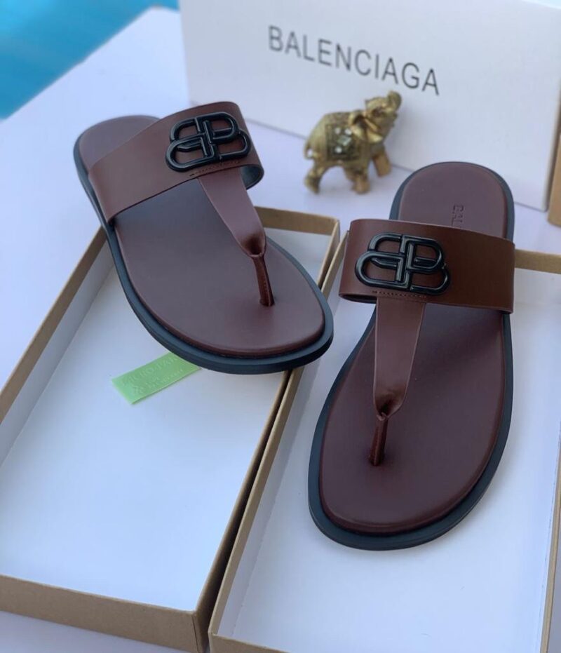 BB Leather slippers