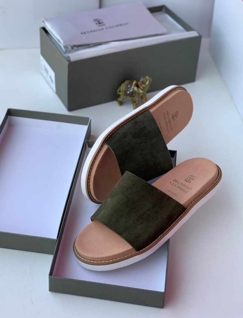 Top Quality Leather Slippers - Image 2