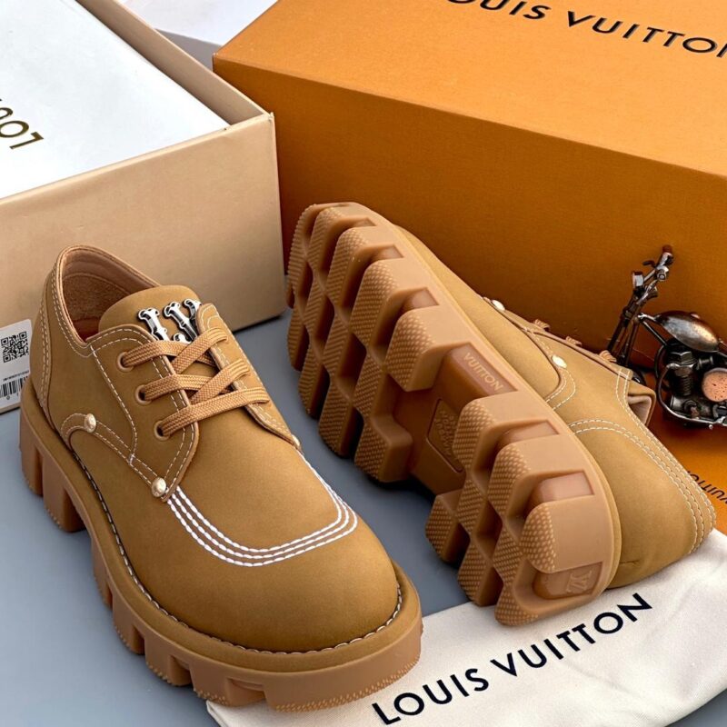 Louis Vuitton Luxury Leather Sneakers