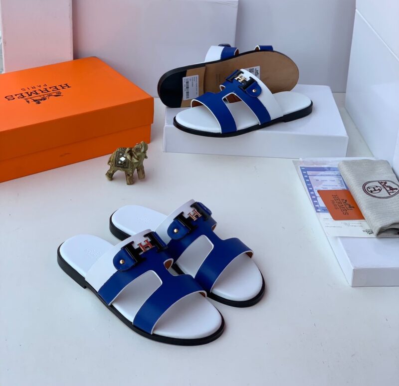 Hermes Top Quality Leather slippers