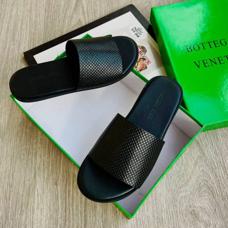 Bottega Quality Leather Slippers - Image 2