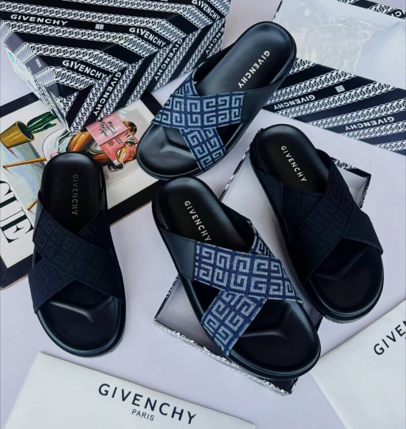 Gv Top Quality Leather Slippers - Image 3