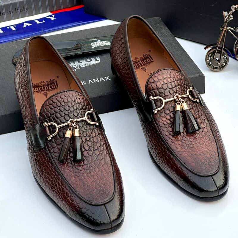 High Quality Men’s Designer Leather Shoe - Image 2