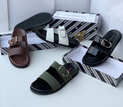 Gv High Quality Leather Sandals