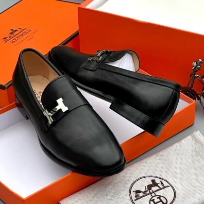 Hermes Men's Designer Leather Shoe 👞