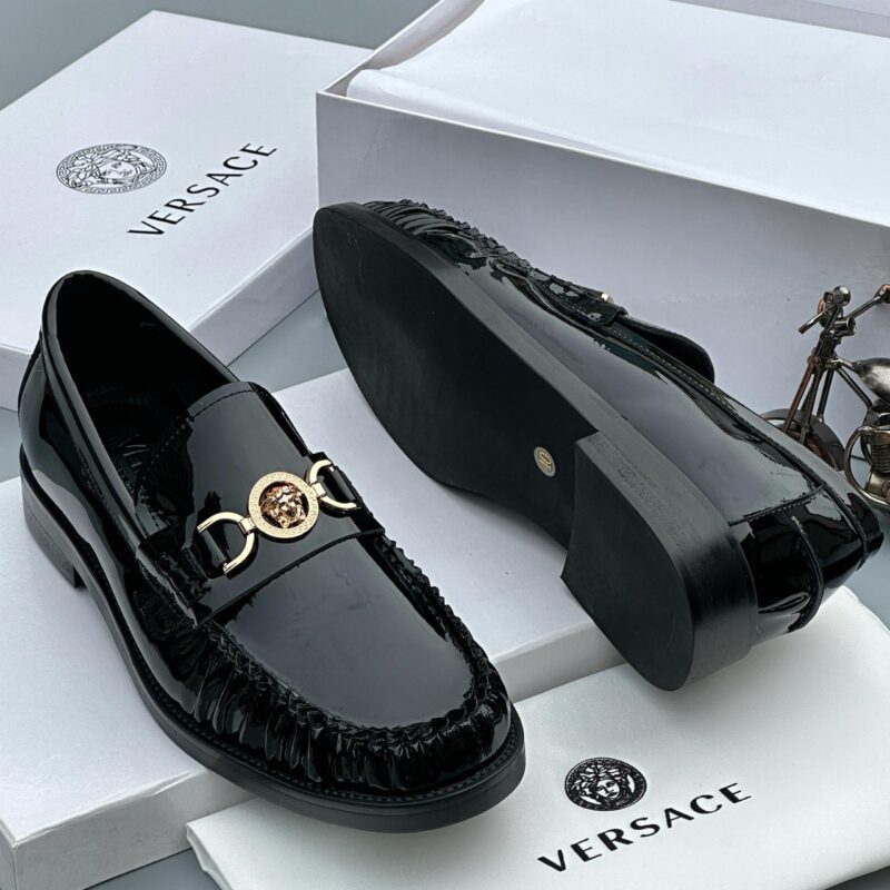 Vc Medusa Luxury Leather Shoe 👞