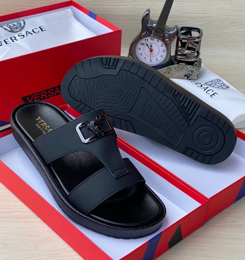 Vc-Luxury Leather Slippers 🌟 - Image 3