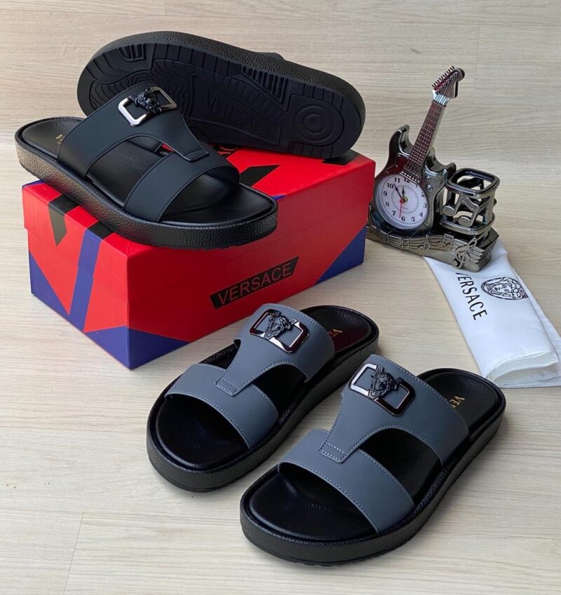 Vc-Luxury Leather Slippers 🌟 - Image 5
