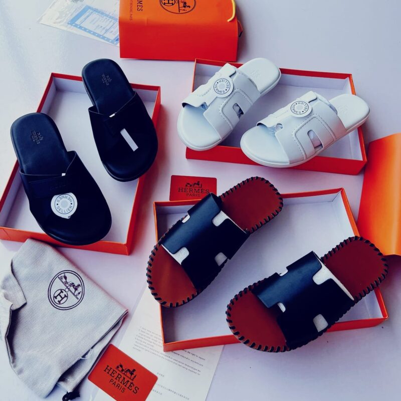 Hermes Men's Designer Slippers
