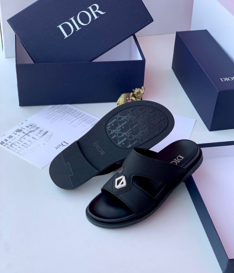 Dr Men's Leather Slippers - Image 2