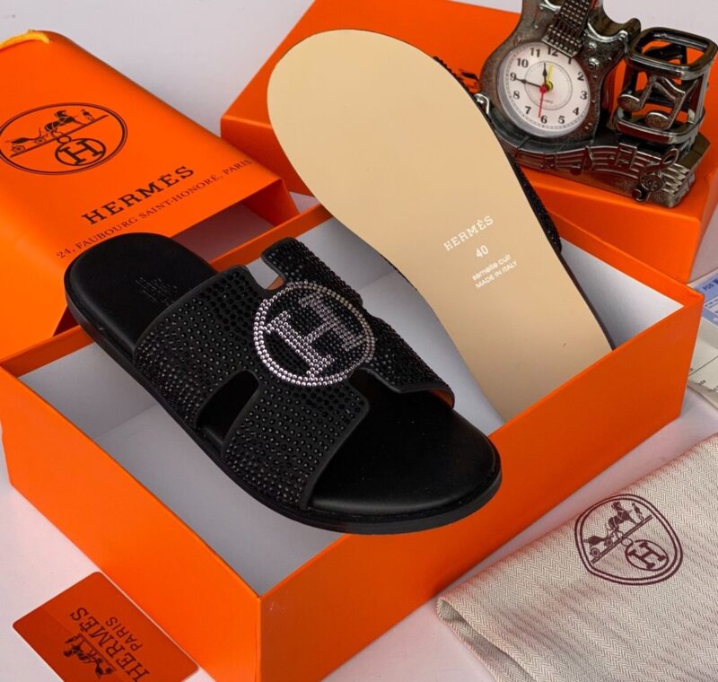 Hs Men's Leather Slippers ✨️ - Image 2