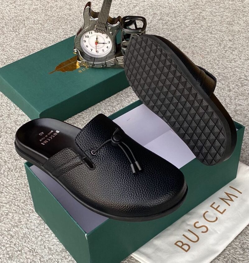 Luxury Leather Mule