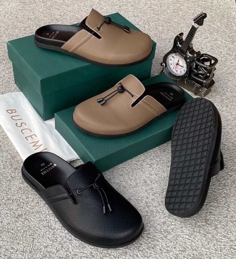 Luxury Leather Mule