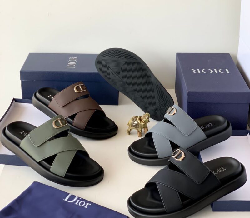 Dr-Men Designer Leather Slippers