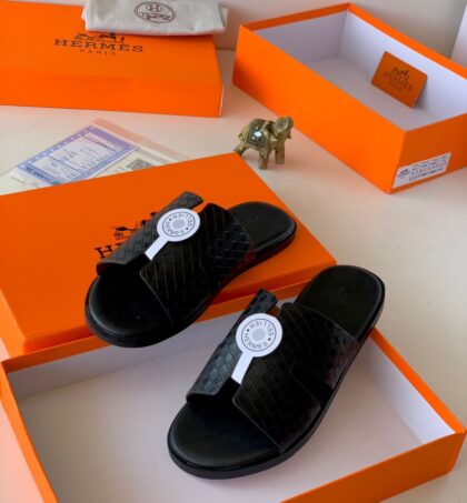 Hm's Luxury Leather Slippers ✨️