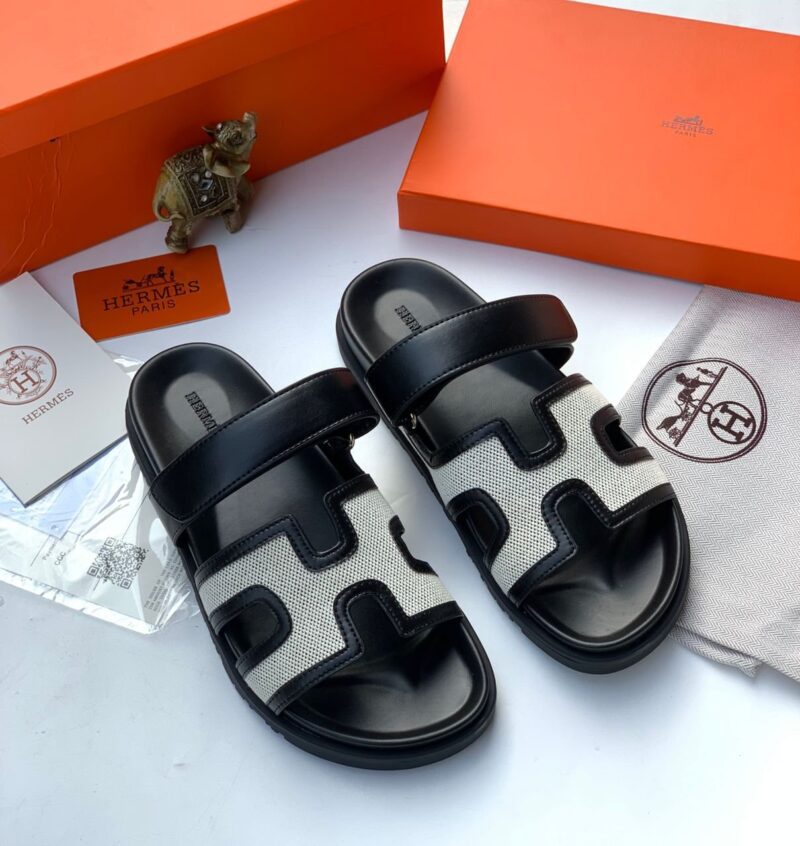 Hs Luxury Leather Slippers - Image 2