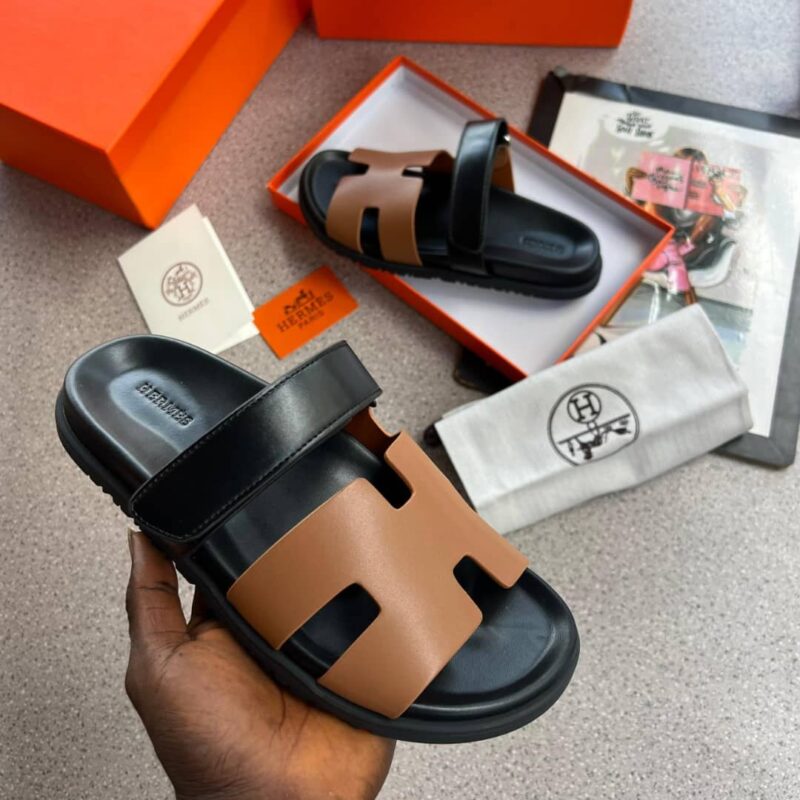 Hs Luxury Leather Slippers