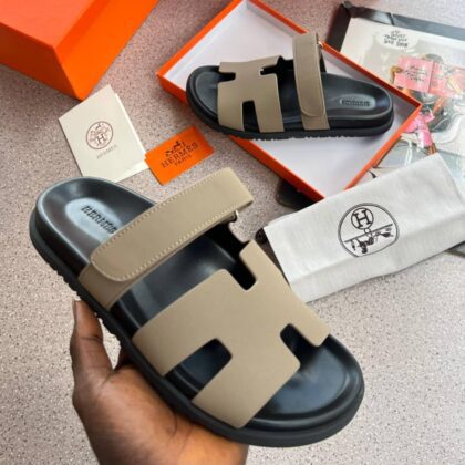 Hs Luxury Leather Slippers