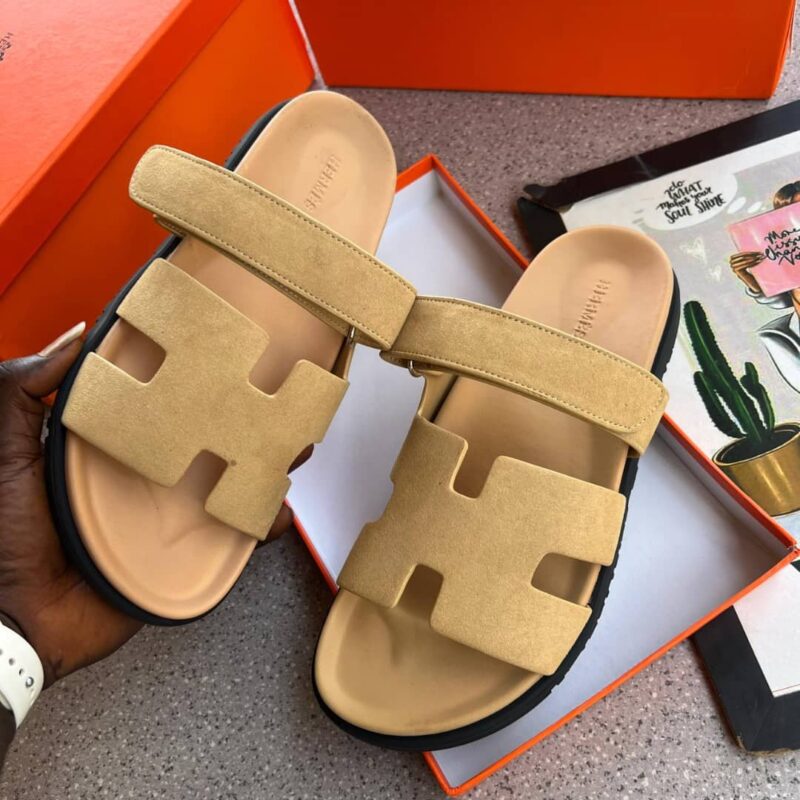 Hs Luxury Leather Slippers