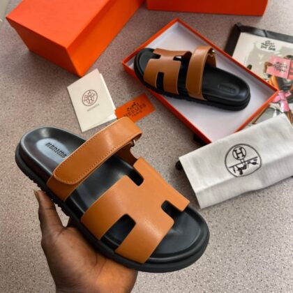 Hs Luxury Leather Slippers