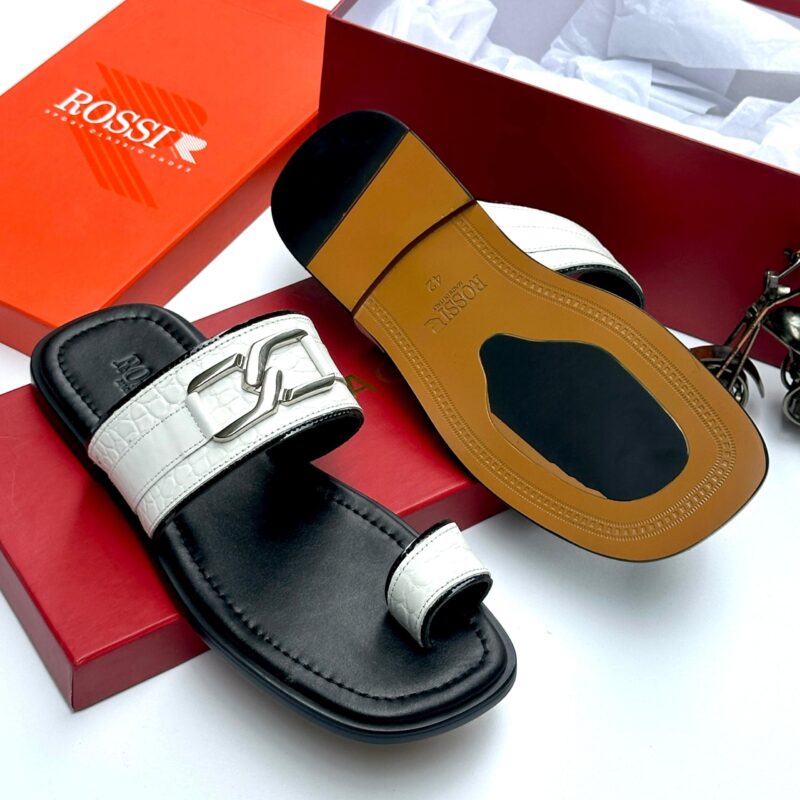 Rossi Italian leather Slippers