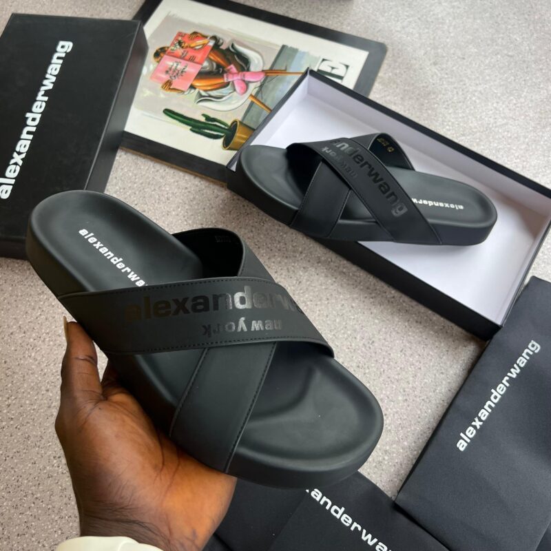 A Wang Leather Slippers - Image 3