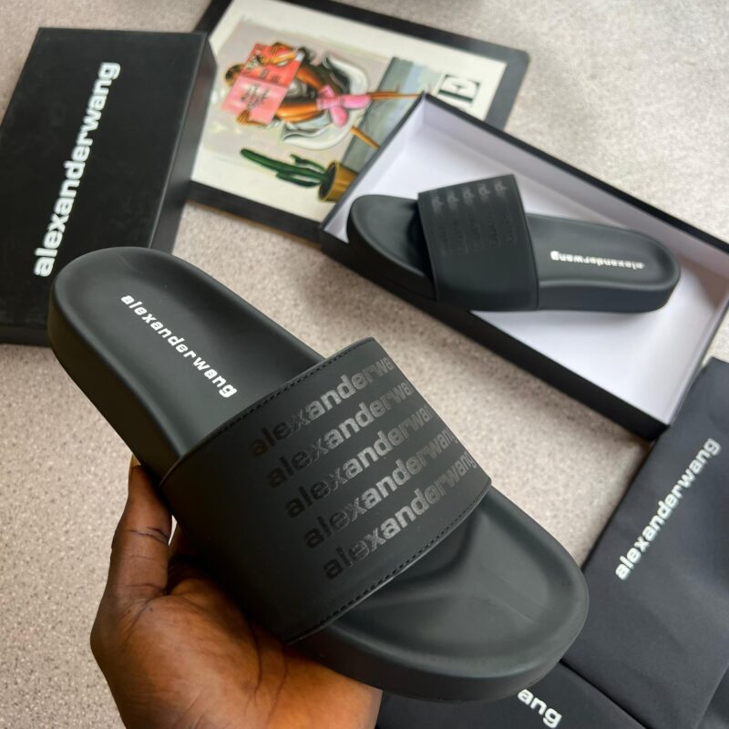 A Wang Leather Slippers - Image 2