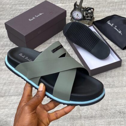 P. Smith Leather Sandals