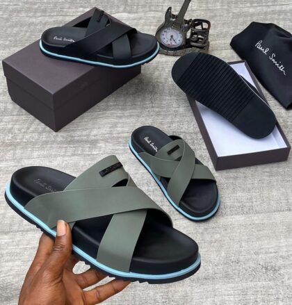 P. Smith Leather Sandals