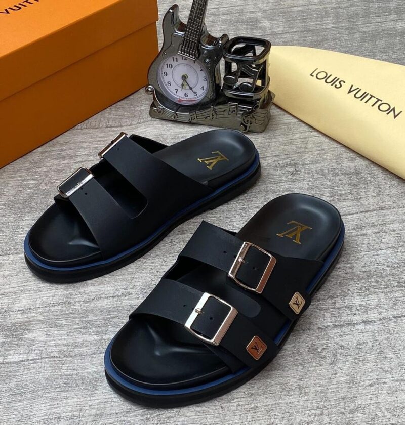 LV-Double Strap Sandals - Image 2