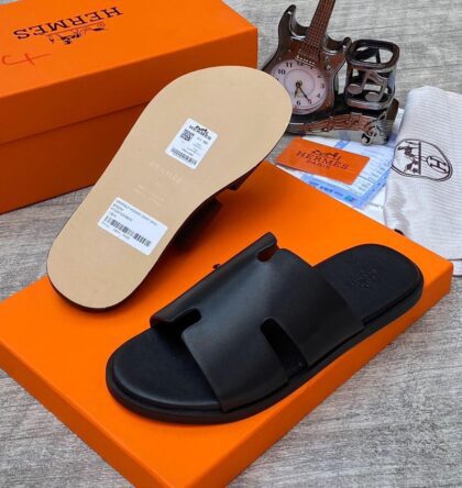 H.M Leather Slippers