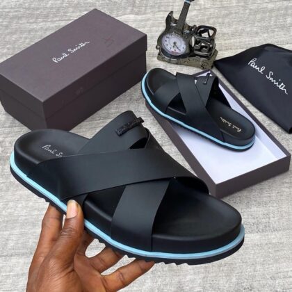 P. Smith Leather Sandals