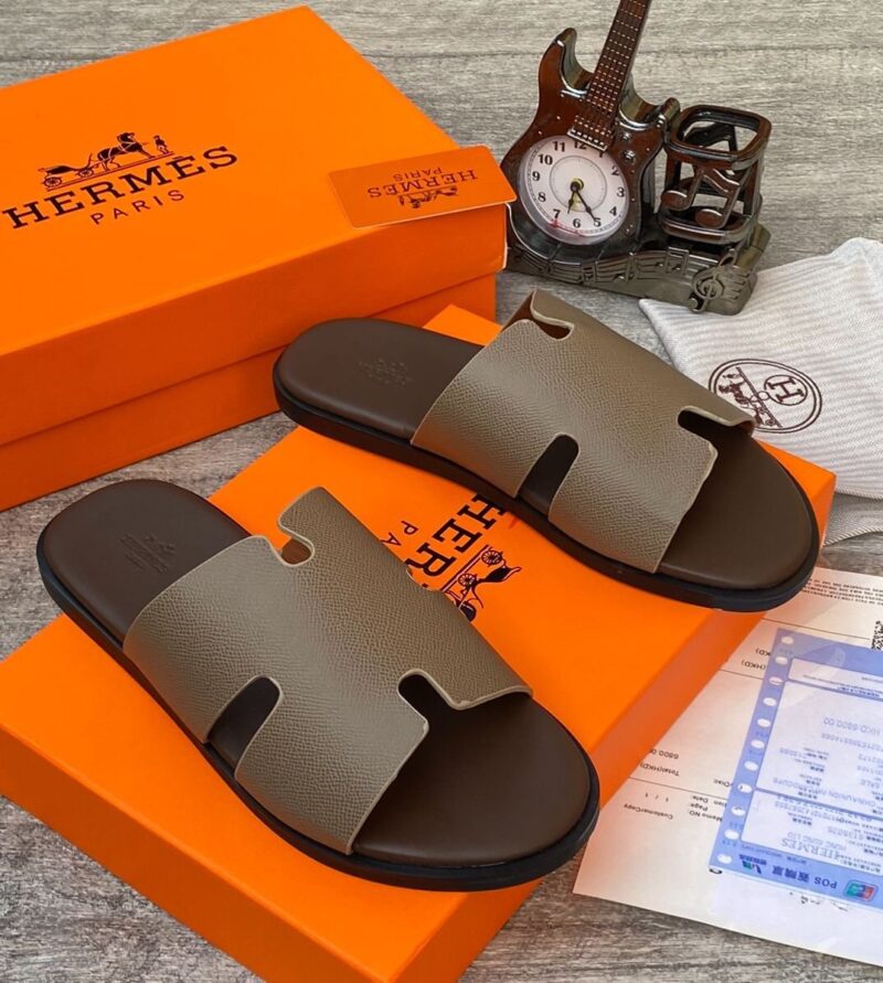 Hs Premium Leather Slippers - Image 2