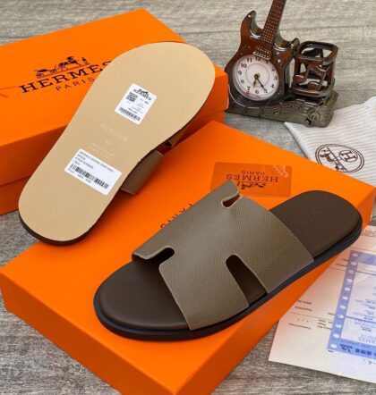 Hs Premium Leather Slippers