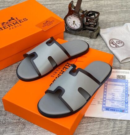 Hs Premium Leather Slippers