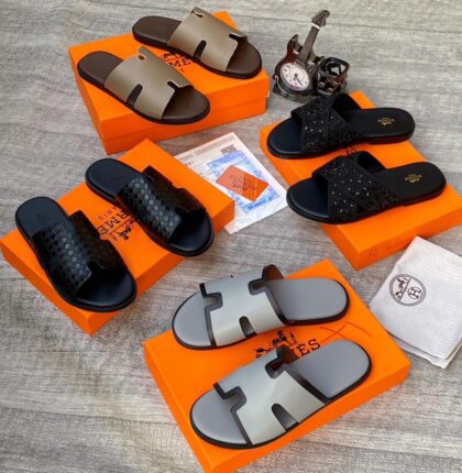 Hs Premium Leather Slippers