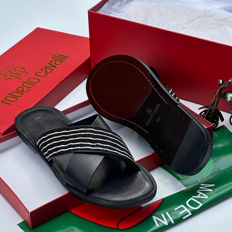 R Cavalli Italian Slippers - Image 2