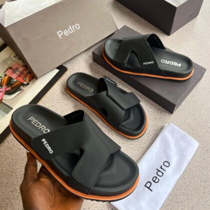 P.D Men's leather Slippers