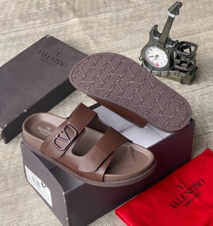 Valentino Luxury Leather Slippers
