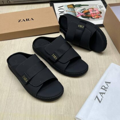 Zr Men's Leather Slippers