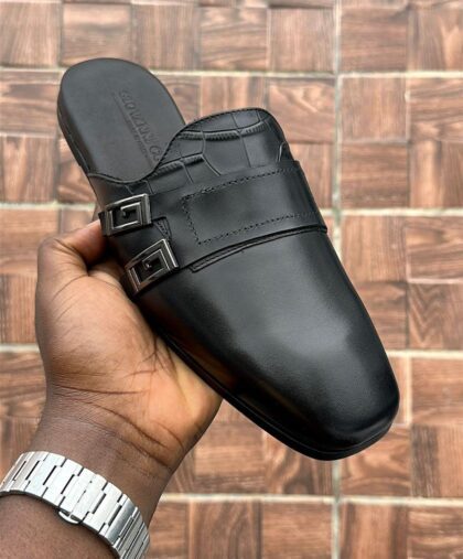 Italian Leather Half Shoe